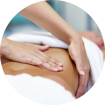 Terapeutska masaža lumbalnog dela leđa